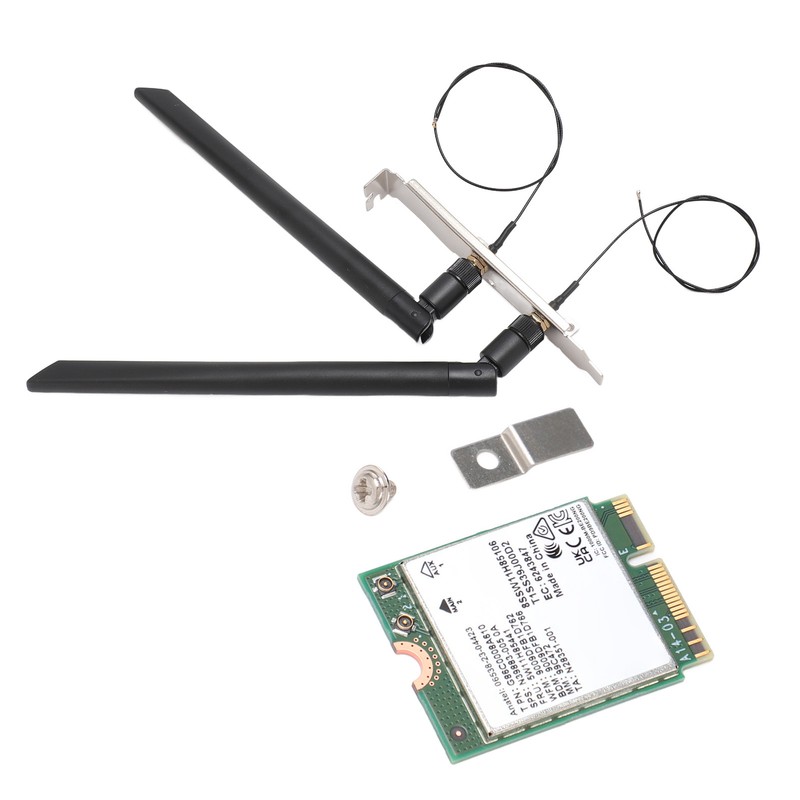 WiFi 7 Card 2.4G 574Mbps 5G 2400Mbps 6G 5800Mbps BT