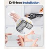 PUPILLEMON 3 Pack Corner Shower Shelves, Rustproof Shower Organizer Caddy