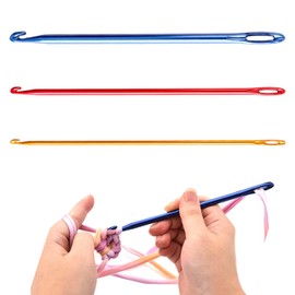 PAVIKE Knitting Needles Crochet Hooks for Beginners, DIY Crafts, Home Use, Aluminum, Key Knitting Set, Woolen Needles, Exquisite Gift
