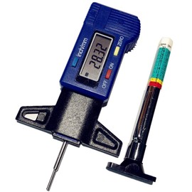 Tire Tread Depth Gauge and Digital Tire Gauge Meter Tester for Car