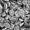 10mm Bulk Saint Benedict Medal Rosary Beads - Pack of