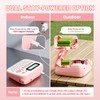 EazeID Pink Label Maker Machine with-Tape, Kids Label Maker Waterproof-Labels,