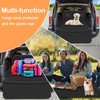 Mancro SUV Cargo Liner for Dogs, Waterproof Dog Seat Cover
