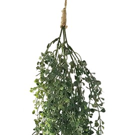 KI Japan Interior Green Artificial Flower House Plant Photocatalyst Fake Green Mini Shell Leaf 60cm