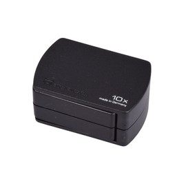 ESCHENBACH 1109-10 Folding Inspection Loupe, Plastic Magnifier, 10x Magnification