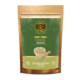 Spice Magic Fennel Seeds (Saunf Seeds) | Saunf Whole | Spice Whole 7oz (200g) ~ 100% Natural, Aromatic & Natural I Gluten-Free I Non-GMO I Indian Origin
