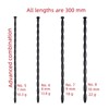 8 Sizes Men's Extended Urethra Fitness Rod-ushlM19(1-8)