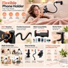 Flexible Long Arm Phone Holder for Hands-Free Viewing – Adjustable
