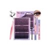 Extensiones De Pestañas Kit 300pcs 304050d Curvaturad 8-16mm
