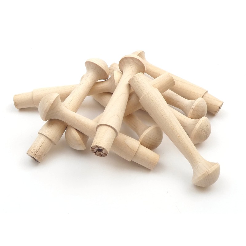 Oakcrafts - Birch Shaker Peg 3.5" / 89mm (Pack of