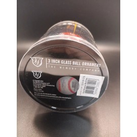 BALL Boston Redsox 3" Glass Ball Christmas Ornament ( 2015 )