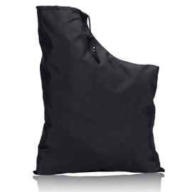 AUEFUDQ Leaf Vacuum Collection Bag 60 x 44 cm Black: Waterproof Oxford Leaf Blower Bag with Zip - Replacement Collection Bag for Garden Lawn Leaf Vacuum and Leaf Blower, Leaf Vacuum Bag Replacement