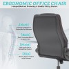Unbranded Leather Executive Office Chair High Back Computer Desk Chairs