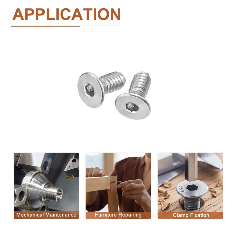 DTGN #8-32 x 3/8" Flat Head Socket Cap Screws, 20