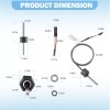 DW-Auto 2 Pack for Balboa M7 Sensor 24" Temp/Hi Limit