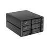 iStarUSA BPN-DE230P-BLACK 2x5.25 to 3x3.5 HDD 12g Rack with Independent