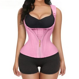 PJCBTR Pink Waist Trainers for Women Belly Fat Hourglass Shapewear Fajas Moldeadoras De Cintura Y Abdomen Body Shaper Cinturilla Para Mujer Colombian
