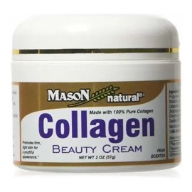 Crema Mason Colágeno Natural Beauty Hecho Con 100% De Coláge