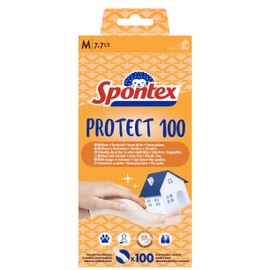 Spontex Protect Disposable Vinyl Gloves