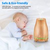 Diffuserlove Essential Oil Diffuser 200ML Aroma Diffuser Mist Humidifiers with