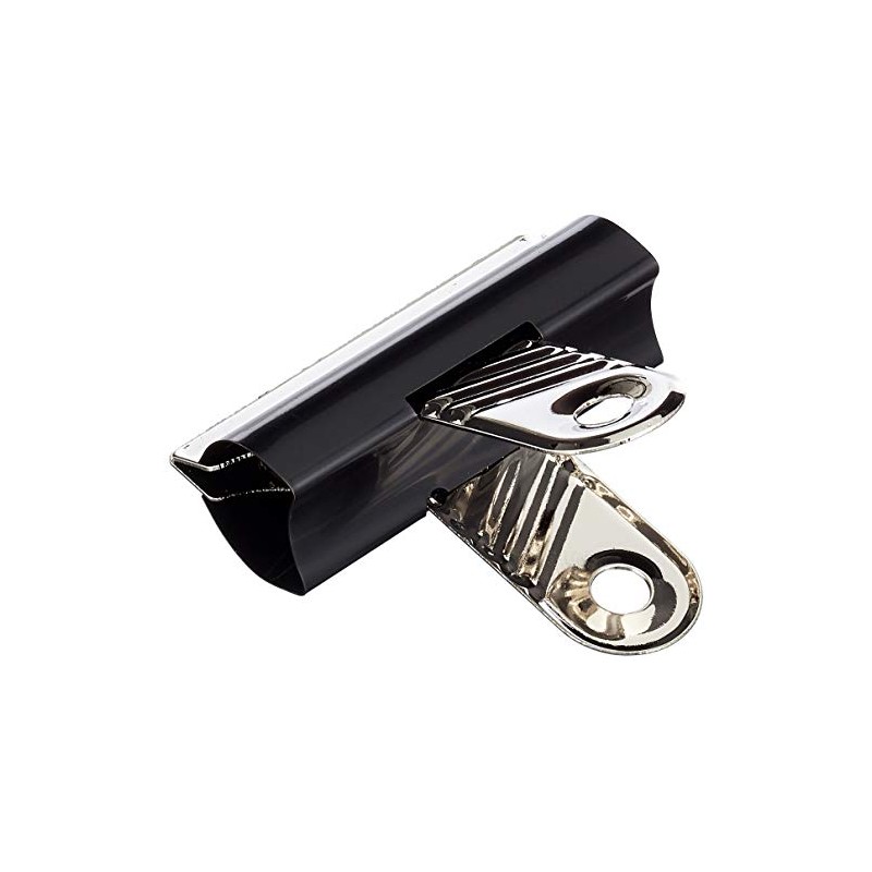 5 Star Office Grip Clips Metal Width 60mm Black [Pack