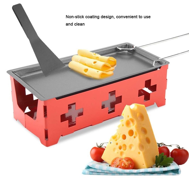 Cheese Raclette Set, Cheese Raclette Oven Set, Non-Stick Cheese Raclette,