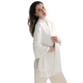 VENVSBEE VENVSBEE Shawl Wraps for Women, Travel Scarf Soft Blanket Wrap Pashmina Travel Accessory for Airplane-Gift Box Included