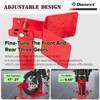 Donext Motorcycle Front Tire Chock, Adjustable Motorcycle Wheel Chock, 1500