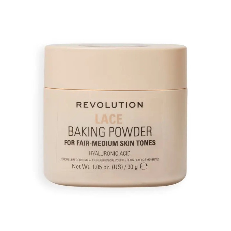 Makeup Revolution Loose Baking Powder, Banana Light - Verheldert en
