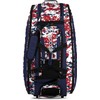 Boombah Beast Rolling Bat Bag - 40" x 14" x 13" - PS-9043-3001C23 Digital Camo Navy/Red - Holds 8 Bats, Glove and Shoe Compartments