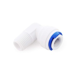 Wiltec 90° Jaco Fitting for Hose 10 mm and with 12.91 mm (1/4 Inch) AG, for Drinking Water Ultrafiltration Micro Filter Reverse Osmosis (RO)