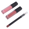 Lip Gloss Set Matte Glitter Liquid Lipstick Lip Liner Long