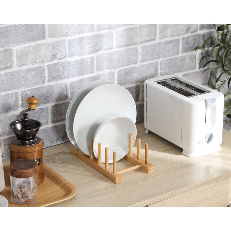 Fuji Boeki 32909 Non-bulky Dish Stand, Assembly Type, Width 4.5