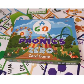 AGO Phonics Zero: Fun CVC Word Card Game for Kids and ESL Learners