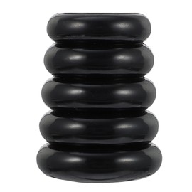 MAGICLULU Nail Art Brush Holder Organizer 1-Piece Cosmetic Brush Cup Adjustable Design for Manicure Tools for Home and Salon Use Stylish Storage Solution