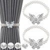 IAGORYUE Curtain Tie backs 2 Pcs Metal TieBacks with Classy