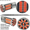 Gorromp Rear LED Cab Roof Marker Lights Bulbs for RAM