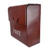 NACH FZ-M1002RD CJ Powder Coated Finish Wall Mounted Post Box