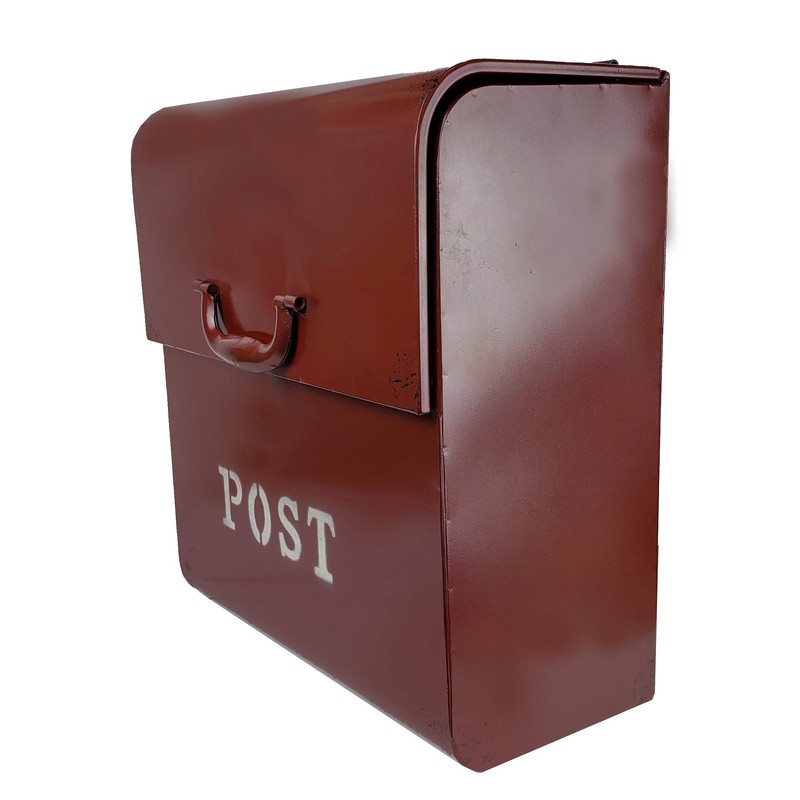 NACH FZ-M1002RD CJ Powder Coated Finish Wall Mounted Post Box