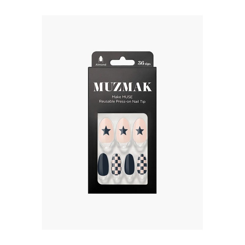 Reusable Nail Tip Draw Night (Almond) / 리유저블 네일팁 드로우