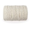 GRÜNTEK 3mm x 150m Macramé Cord - 100% Natural Cotton,