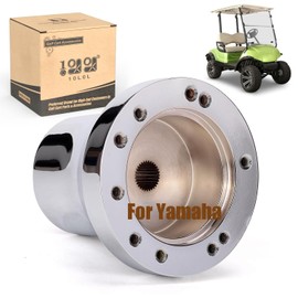 Adaptador de montaje para volante de carro de golf de 10 l0 l compatible con Yamaha