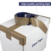 BOMEI PACK Brown Packing Tape, 3 Rolls for 1.88 inches