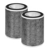 2PACK HP202 Filter Replacement Compatible with shark HP201,HP202,HP301,HP302,HC501,HC502 Air Purifier