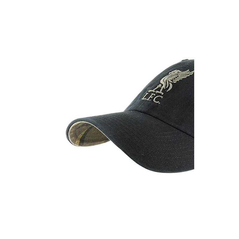 47 FC Liverpool Black EPL Ballpark Camo Clean Up Cap