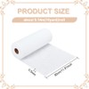 BENECREAT Iron-On Fusible Fleece Interfacing, White, 9m x 30cm