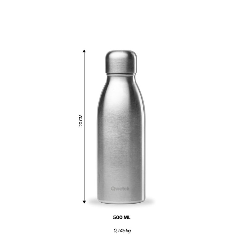QWETCH Arty Stainless Steel Drinking Bottle 0.5 L