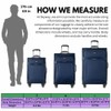 Skyway Epic Softside Medium Checked Luggage - Lightweight Suitcase with