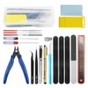 WMYCONGCONG 19 PCS Compatible with Professional Gundam Model Tools Kit
