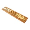 Naturally Med Olive Wood Cracker Tray - to Serve Crackers